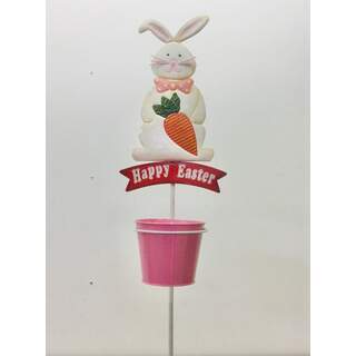 Easter Bunny Stake w/ 6” pot 