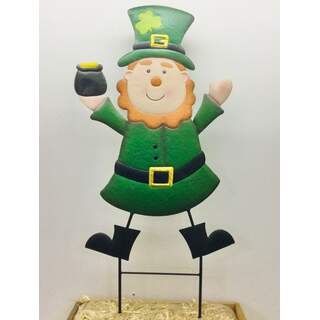 Leprechaun on Two Poles 