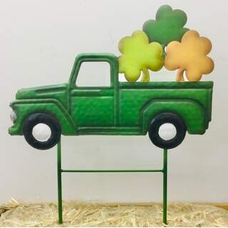 St. Patty’s Day Truck on Two Poles 